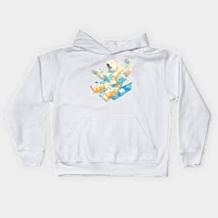 polar bear Kids Hoodie